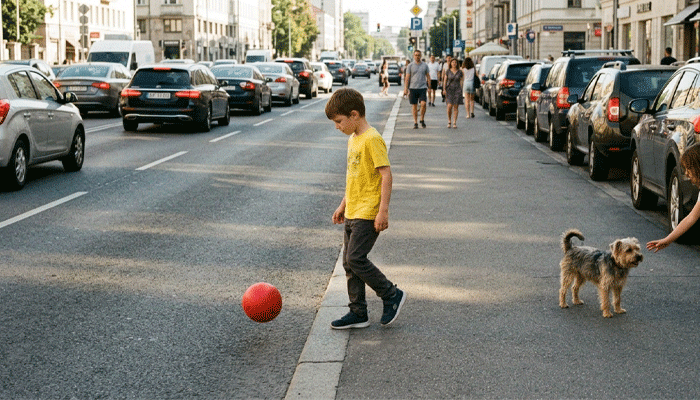 Hero Dog or Viral Myth? Ordinary Street Scene Turns Into Internet Legend