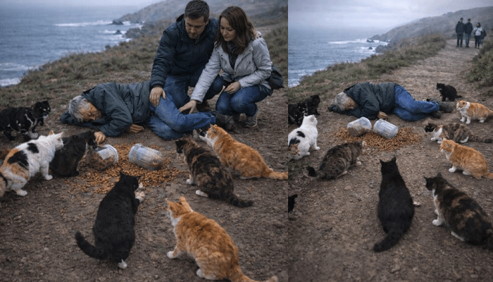 Old Man’s 22-Year Devotion to Stray Cats Turns Into Life-Saving Loyalty