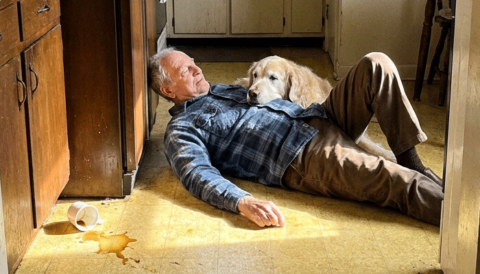 The Dog Died First… But the Man Never Left the Place They Shared