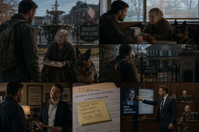 “A Navy SEAL Returns Home—Only to Find His Mother Homeless on Her Own Property”