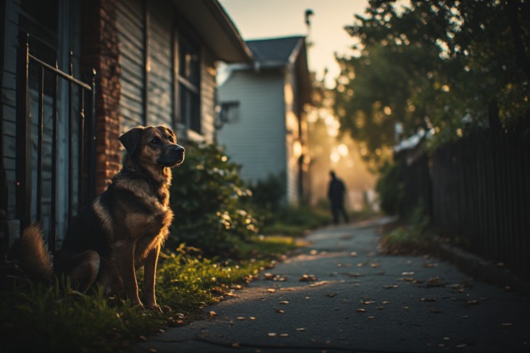 The Loyal Dog – A Suspenseful and Tragic Story