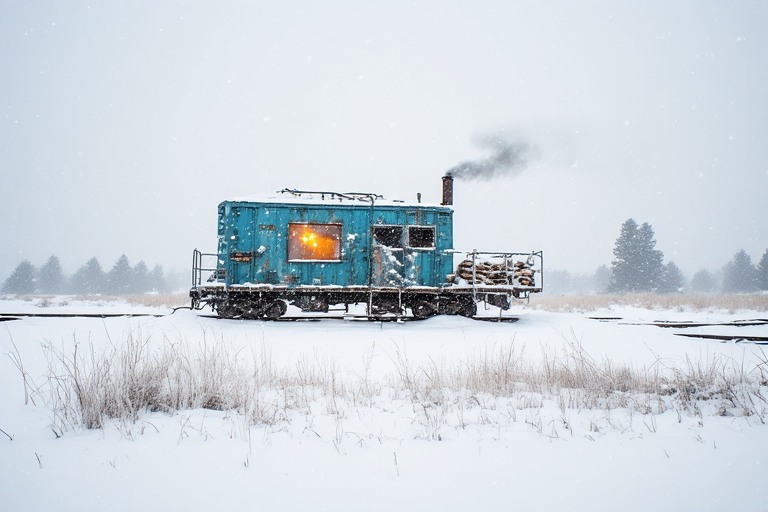 Widow Hid Her Bedroom Inside a Railcar — Then the Deadliest Blizzard Turned It Into Her Only Shelter