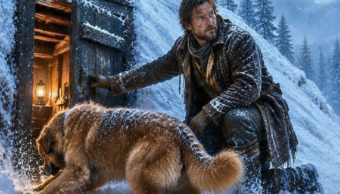 His Dog Barked at a Snowy Hill — What Tobias Found Beneath It Saved His Life